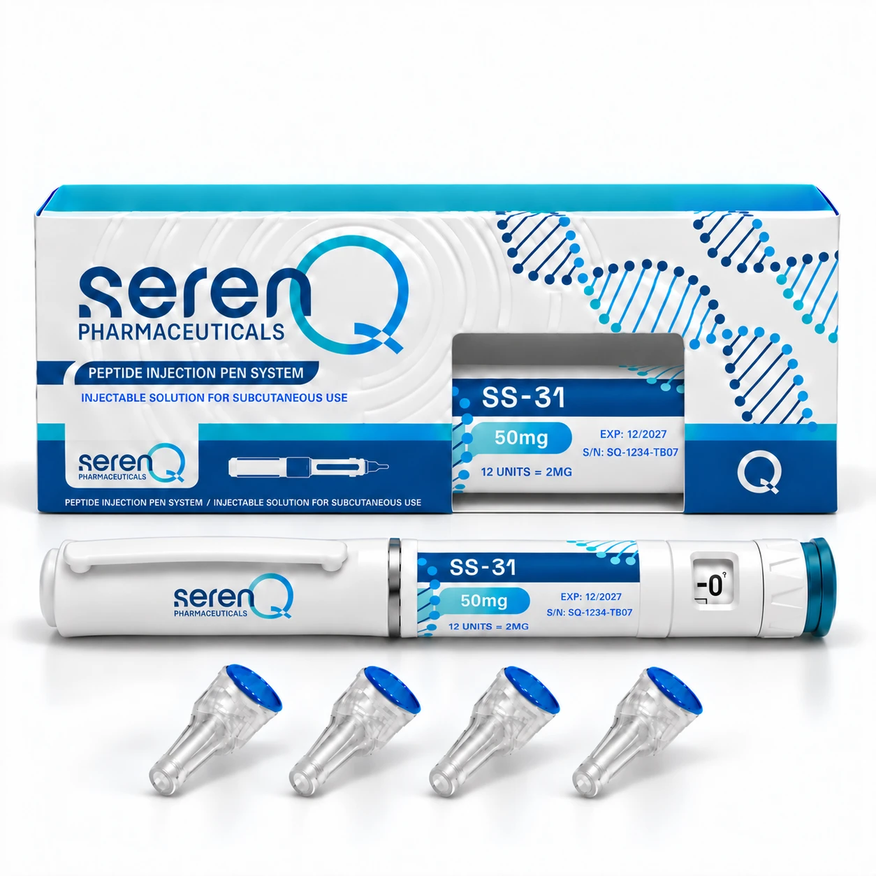 SerenQ SS-31 50mg Peptide Pen